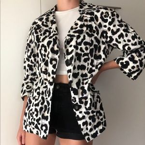 Super groovy leopard print jacket